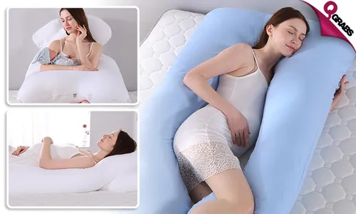 U-Shaped Pregnancy Pillow!